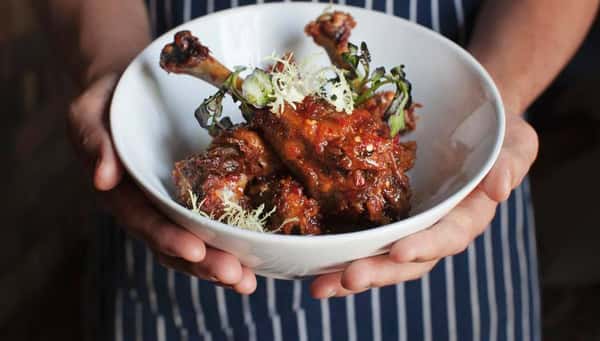 Signature Crispy Meyer Lemon & Honey Duck Wings