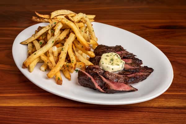 Prime 10oz Flat Iron Steak Frites