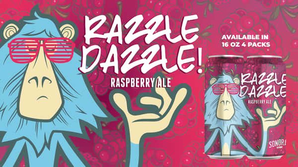 RAZZLE DAZZLE Raspberry Ale