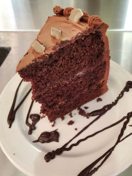 Piece Chocolate Cake