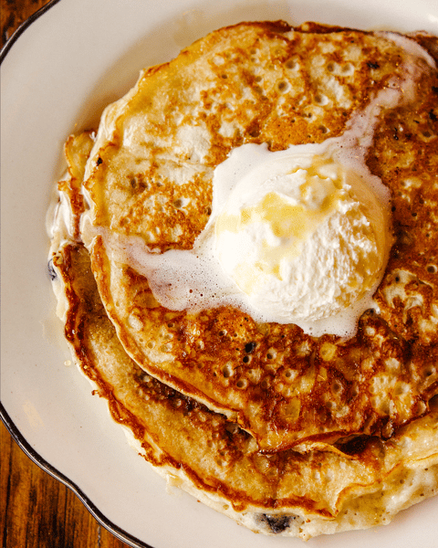 Double Chocolate Chip Pancakes