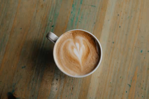 Latte of the Month: White Chocolate Hazelnut Mocha!