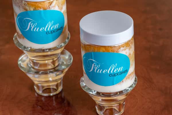 Banana Pudding Jar Menu Fluellen Cupcakes` Bakery in Dallas, TX