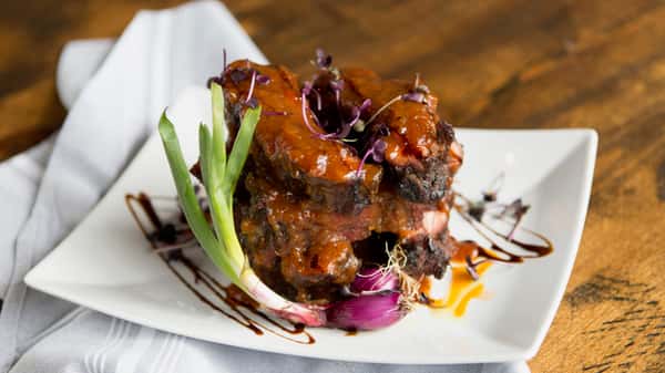 Saucy meat dish