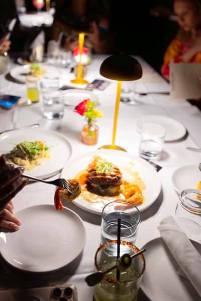 Fine dining experience at The Kennedy restaurant