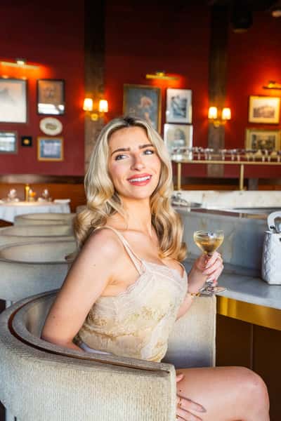 Professional portrait of female guest at The Kennedy
