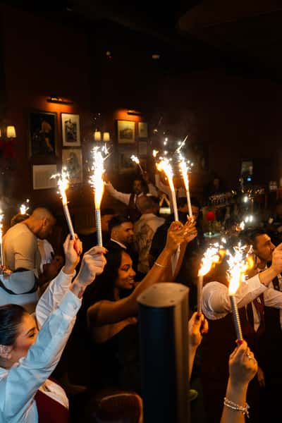 Festive fireworks display at The Kennedy