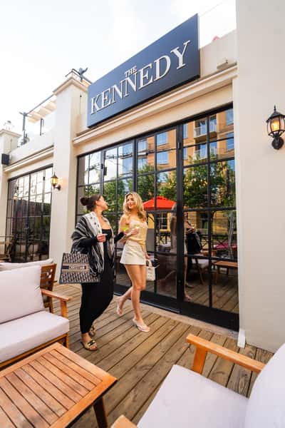 Exterior view of The Kennedy restaurant