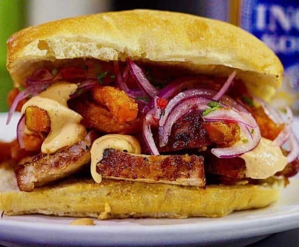 Chicharron Sandwich (Pork)