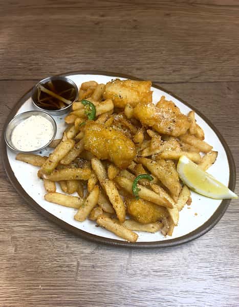 SALT & PEPPER "FISH & CHIPS"