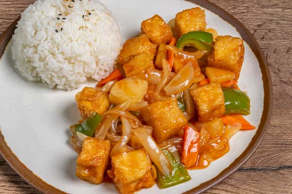 VEGAN SWEET & SOUR TOFU