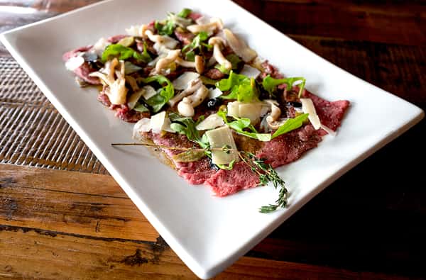 Carpaccio De Filet De Bœuf & Vieux Parmesan