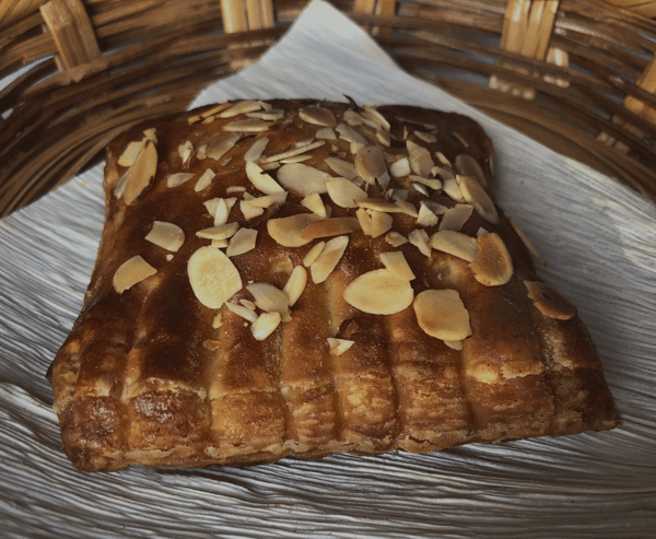 Bear Claws Filled With Cream And Apple