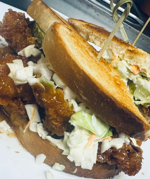 Nashville Hot Fish Sando