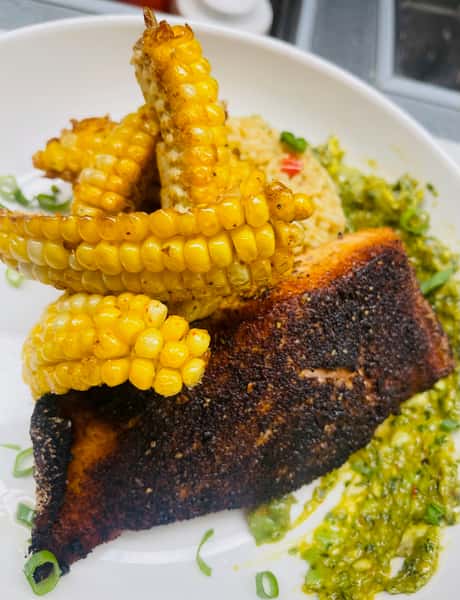 Southwest Garlic Salmon