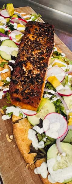 Everything Salmon Salad