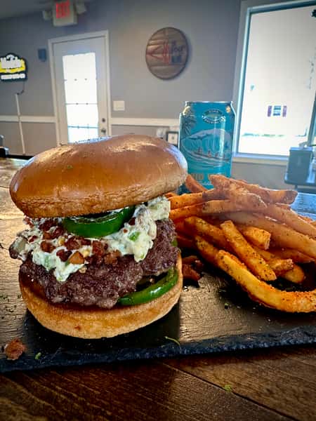 Jalapeño Popper Burger