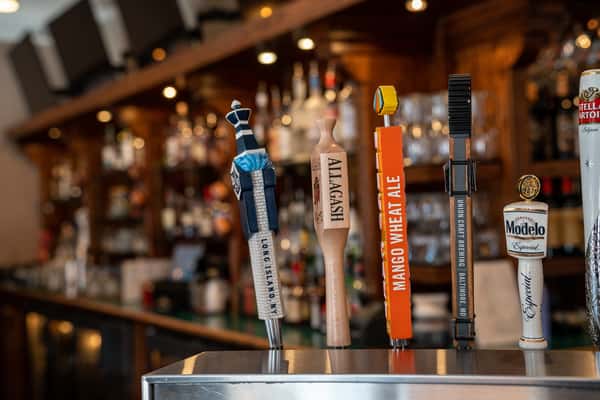 Cold Beer Rotating Deomestic and Craft Draft Beer