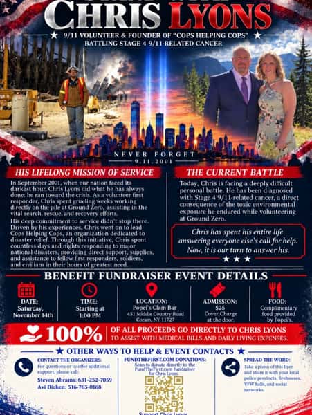 Join us for a fundraising event! Saturday 11/14 1pm!