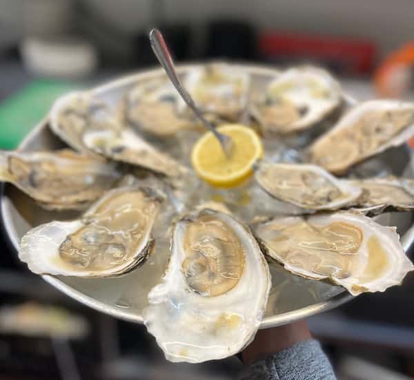 Oysters On The 1/2 Shell