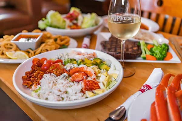 table of food