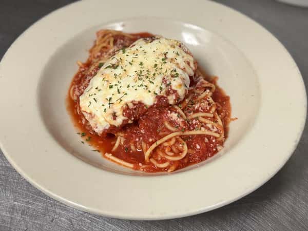 Lunch Portion of Chicken Parmesan Pasta