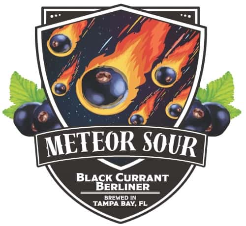 Black Currant Meteor Sour