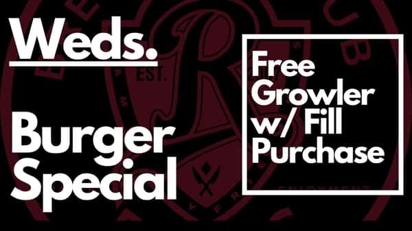 Craving a burger break? Stop into Rivals and grab a juicy one plus a side of fries after 4pm! Pair them with a cold craft brew and catch all the evening sports action across our screens! Guards at Boston at 7pm!

 #RivalsBrewPub #ClevelandEats #MiddleburgHeights #BurgerNight  #SportsBarLife ##GoGuardians