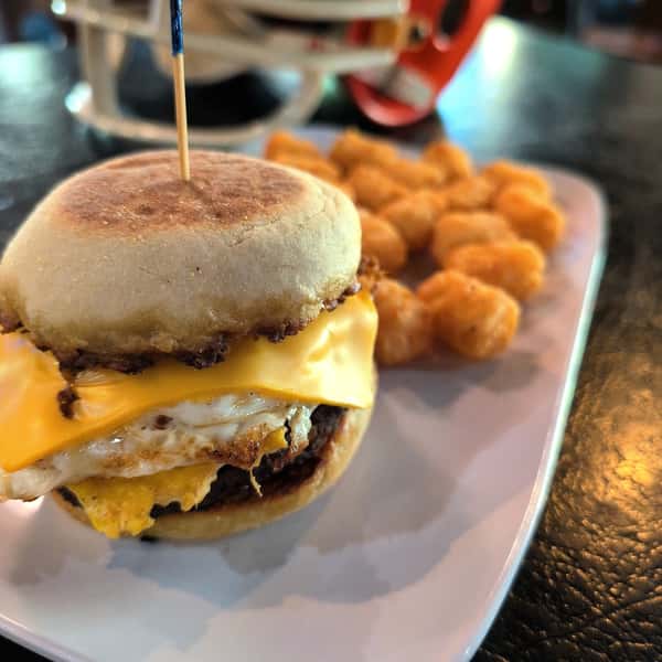 Join us for our English Muffin Breakfast Sandwich!
Sat & Sun 8am until Noon!
Mimosa & Bloody Mary will be pouring as well!
See you Soon!