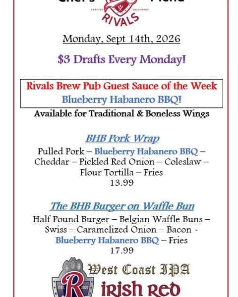 Rivals Brew Pub instagram photo