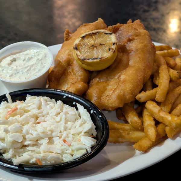Join us for Pub-Style Fish & Chips this evening starting at 4pm.