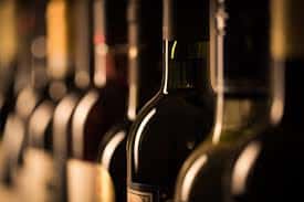 Half off wine by the bottle or glass
