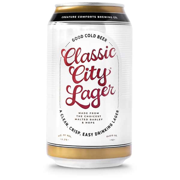 Creature Comforts Classic City Lager 16 Oz