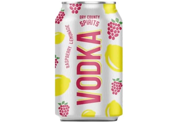 Dry County Vodka Raspberry Lemonade
