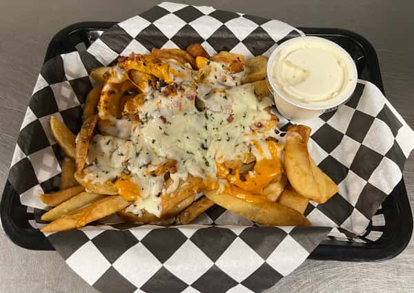 Bacon Cheese Fries with Ranch