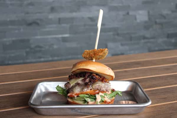 Whiskey Bacon Smash
