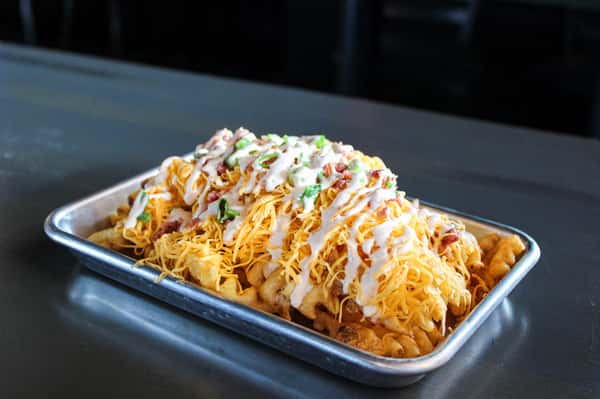 Side Loaded Waffle Fries