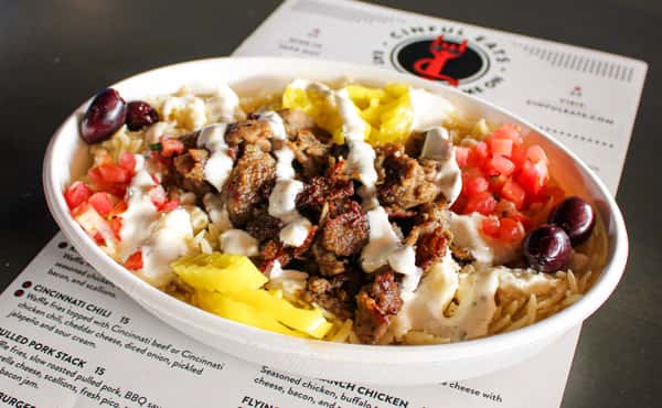Greek Orzo Bowl