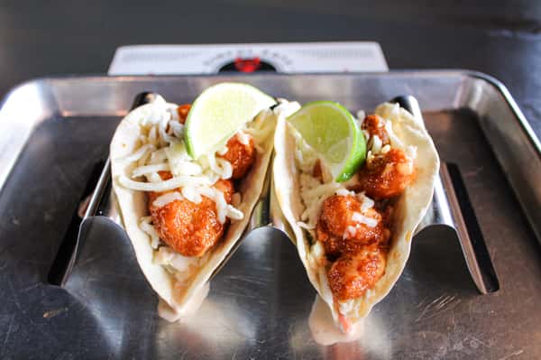 Firecracker Shrimp Tacos