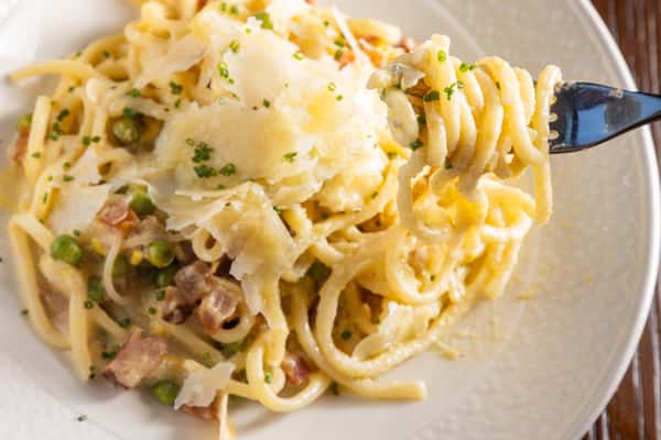 Delicious house-made Italian pasta and wine at Willow, one of the top restaurants near Golden 1 Center in Sacramento.