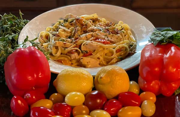 Tuscan Chicken Pasta