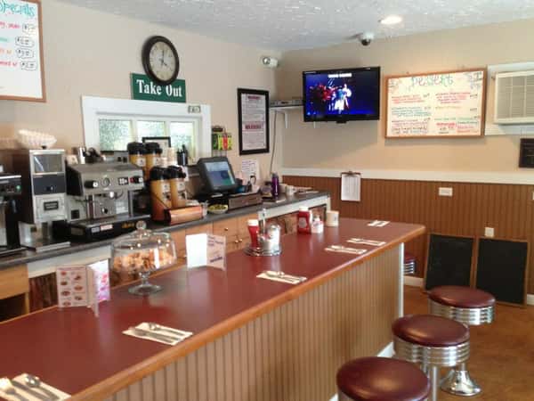 inside of restaurant