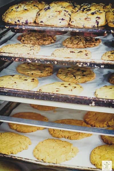fresh baked cookies