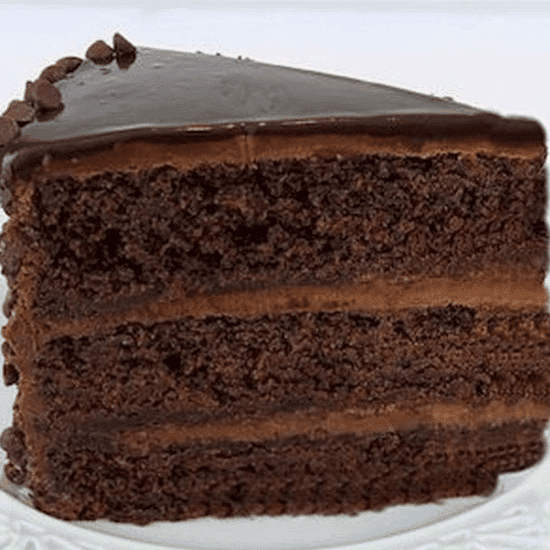 Triple Layer Chocolate Cake