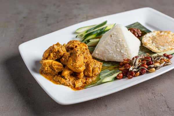 curry chicken with egg