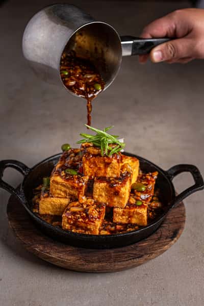 Sizzling Tofu