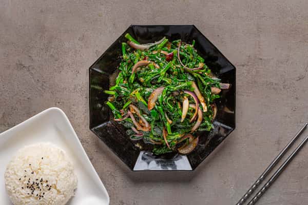 Snow peas belacan