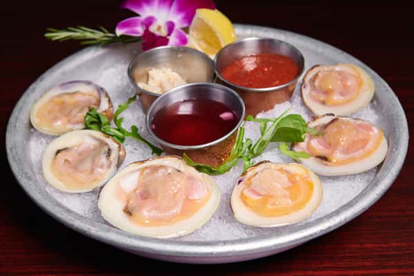 Clams on Half Shell