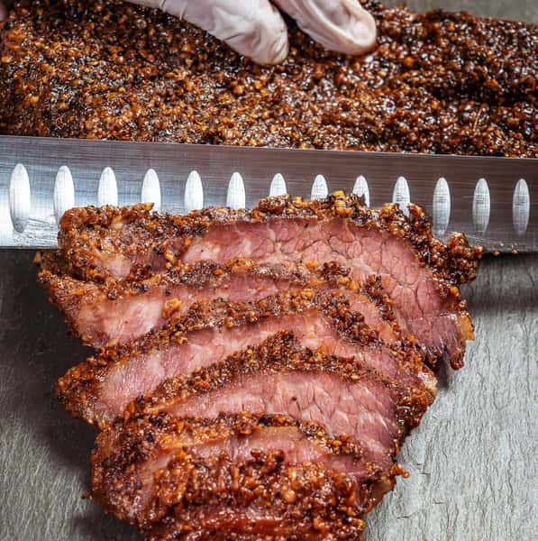 sliced meat