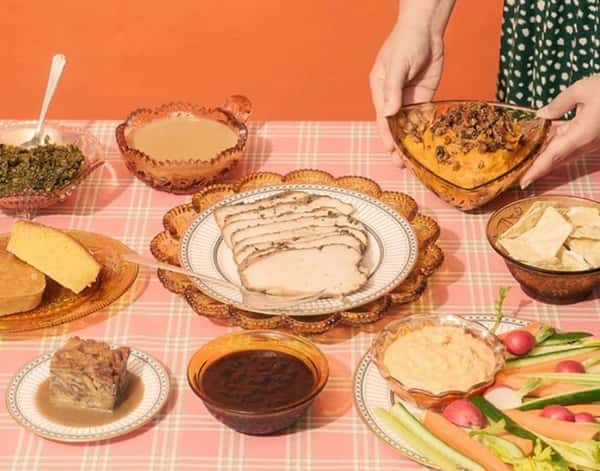 table of food